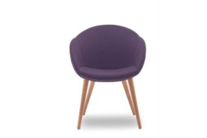 Silla FLOWER suave y con contención lateral. Soporta líquidos.