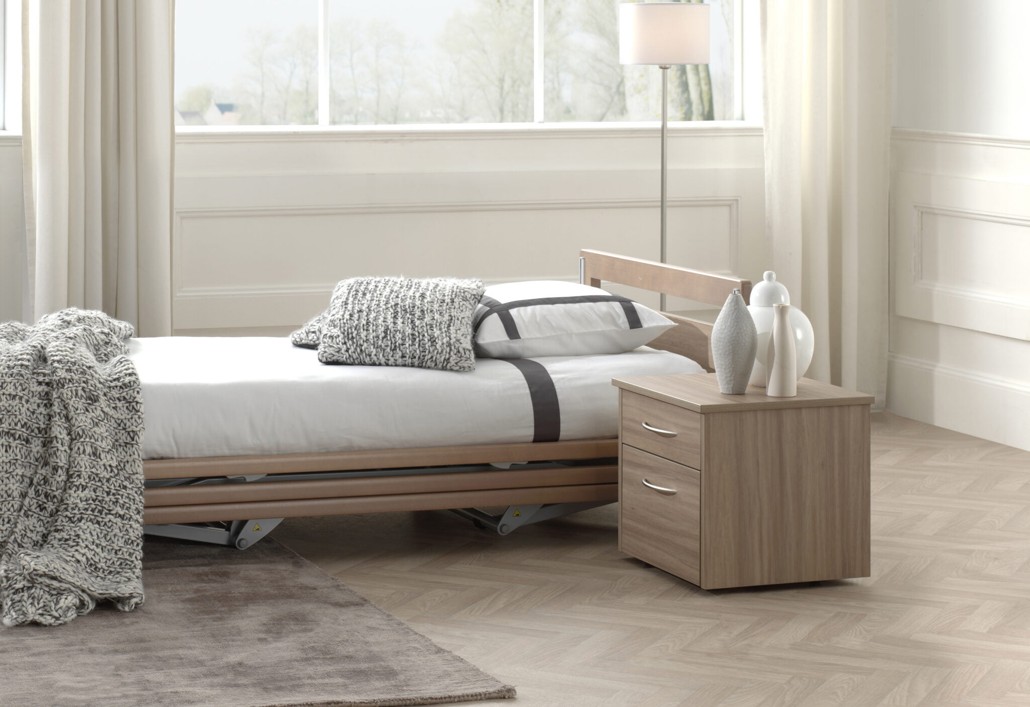 cama con mesilla cama con mesilla