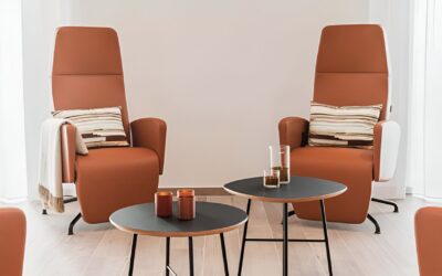 Sillones para personas mayores en residencias