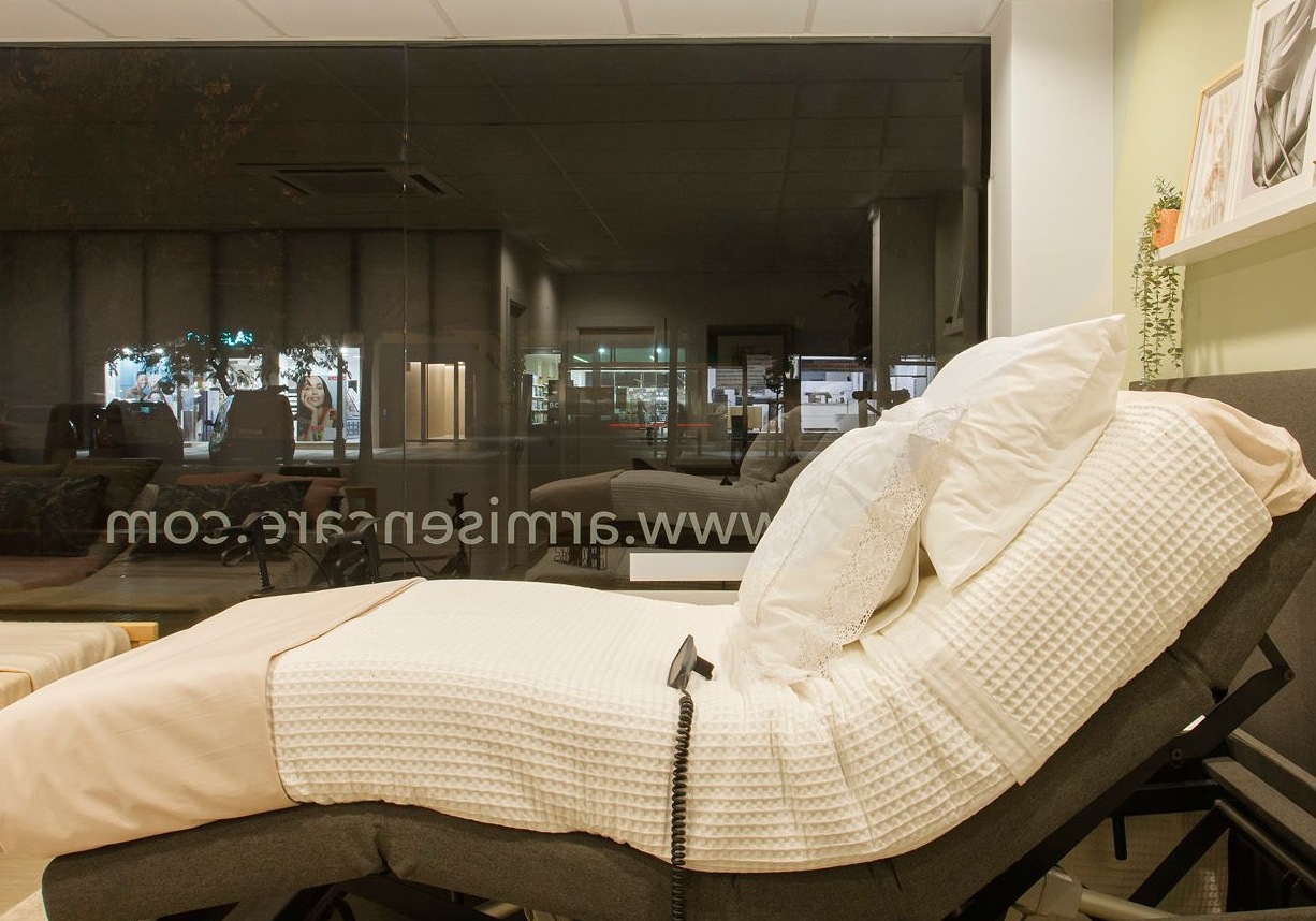 cama ergonomica de exposicion